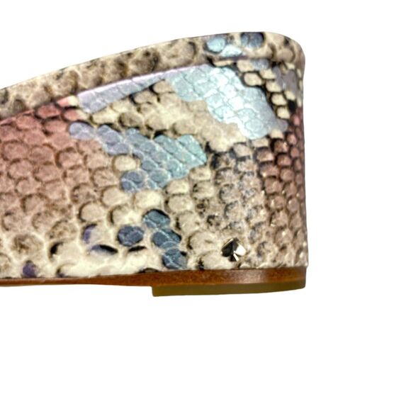 Kate Spade New York Willow Slide Wedge Sandal Womens Size 9B Leather - Picture 16 of 16